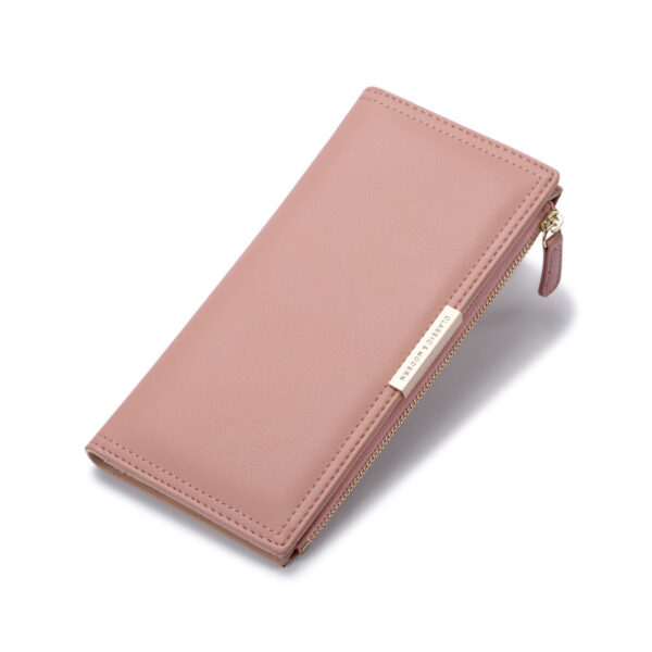 Geldbörsen Und Taschen Mode Einfarbig PU Geldbörse Universal #3920