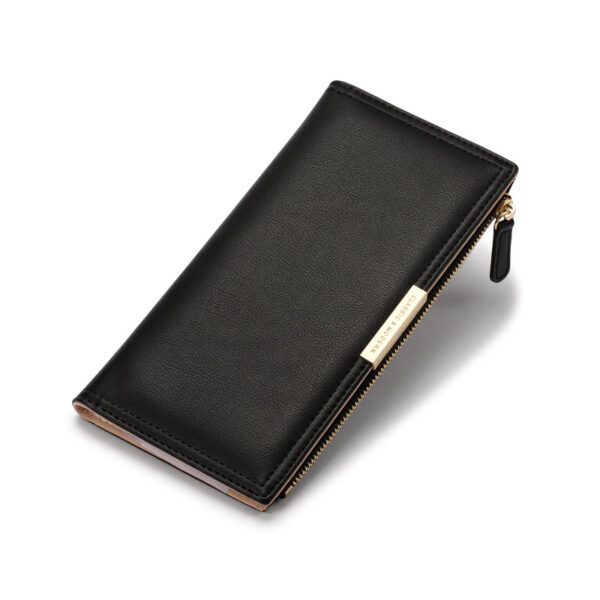 Geldbörsen Und Taschen Mode Einfarbig PU Geldbörse Universal #3920 – Bild 5